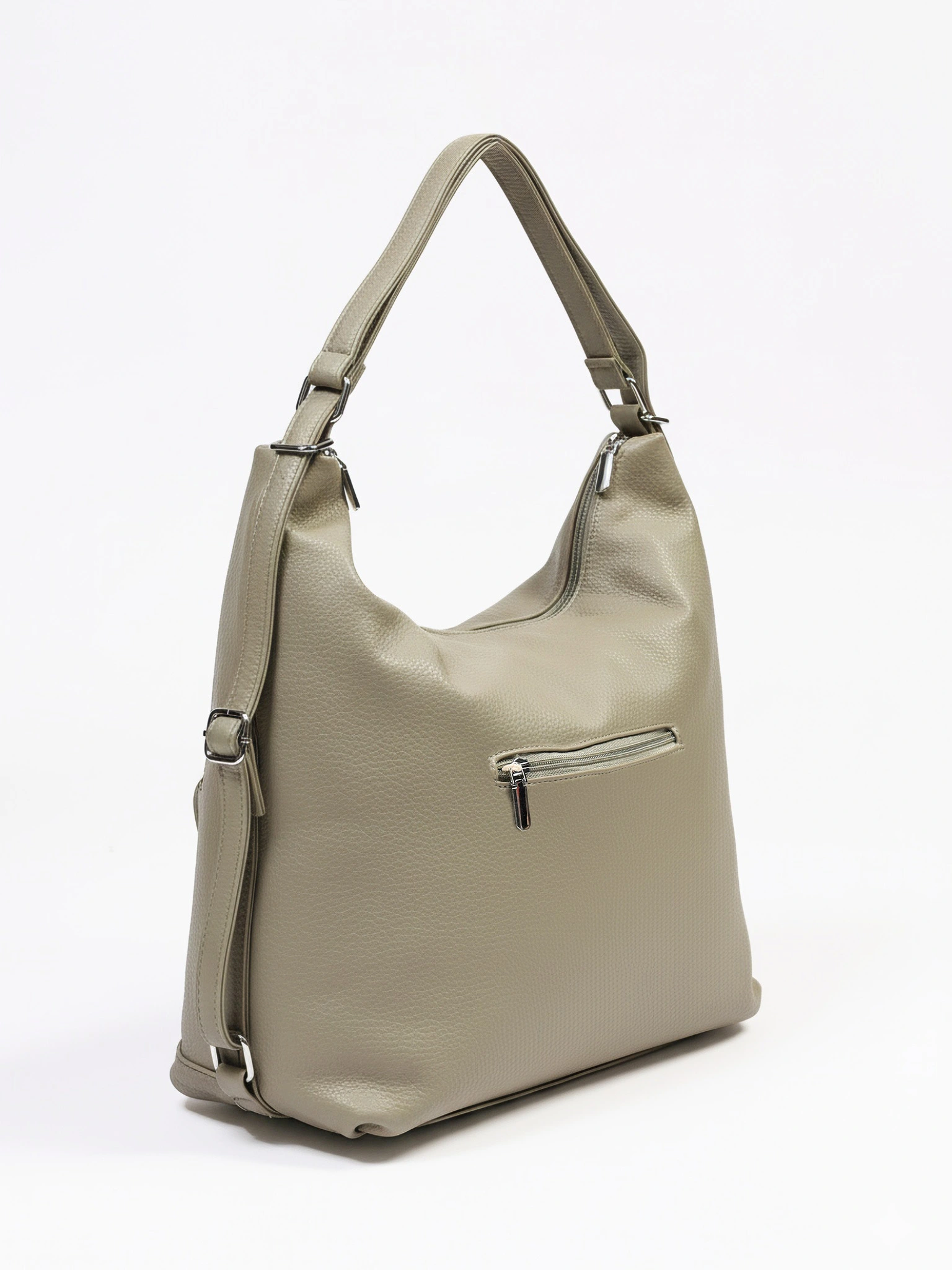 Сумка-шоппер  с регулируемыми ручками и накладными карманами в ассортименте